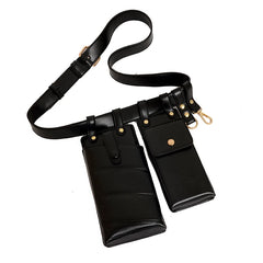 Gothic Women Waist Bags Mobile Phone Packs Hip-Hop Chest Bags