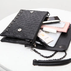 Arrival Women Handbag Rivet Gothic Skull Bags Chain Messenger Crossbody Shoulder