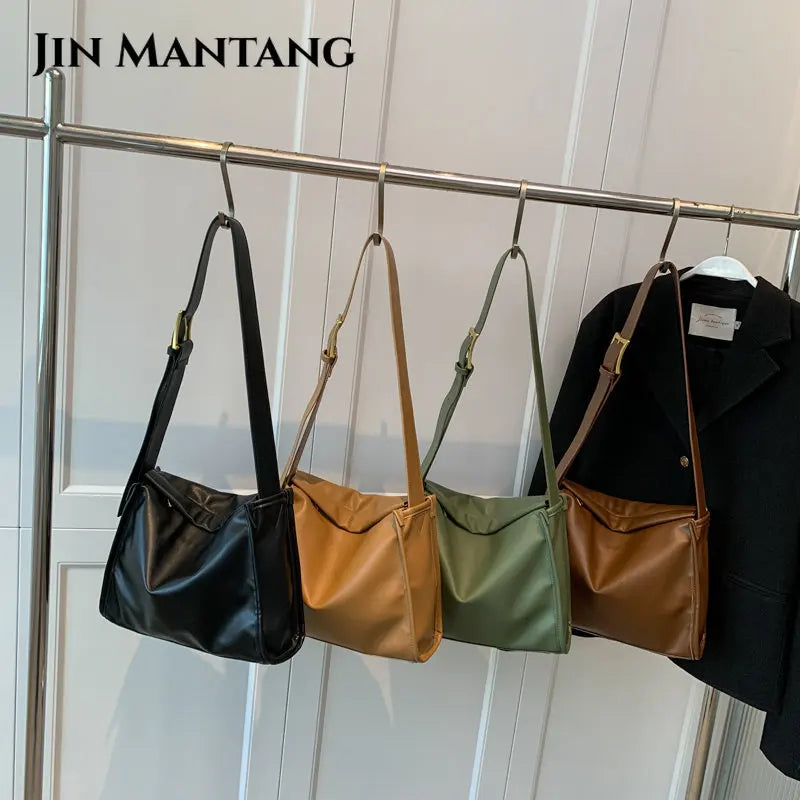 Soft PU Leather Women Bag Ladies Messenger Bag