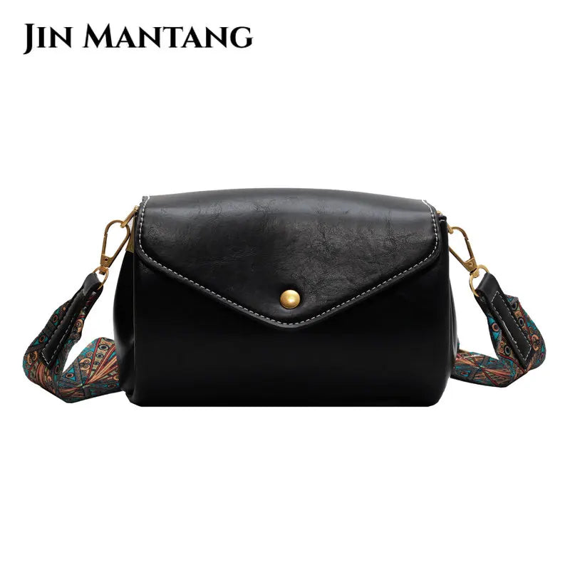 Vintage Crossbody Bags for Women Leather Handbags