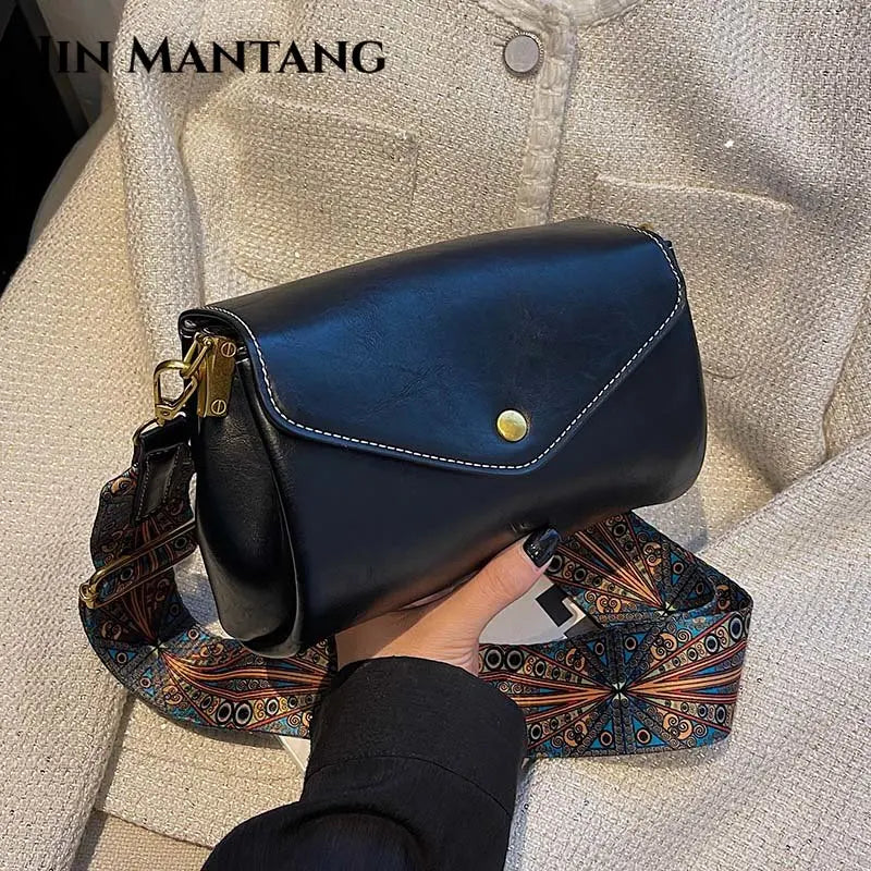 Vintage Crossbody Bags for Women Leather Handbags