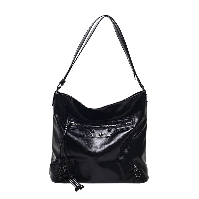 Retro PU Leather Shoulder Bag Women Crossbody Totes Travel
