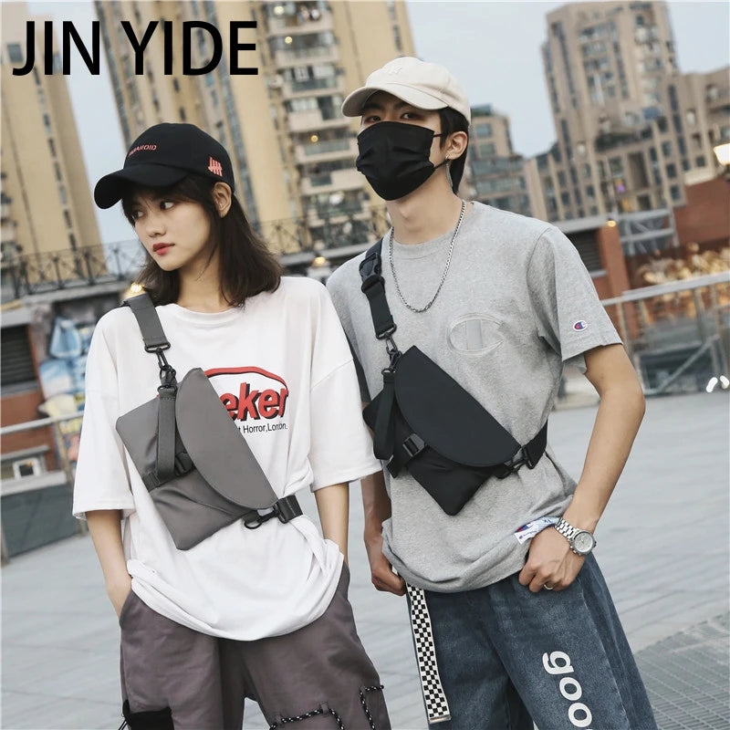 Solid Chest Bag Female Shoulder Handbags