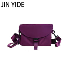 Solid Chest Bag Female Shoulder Handbags