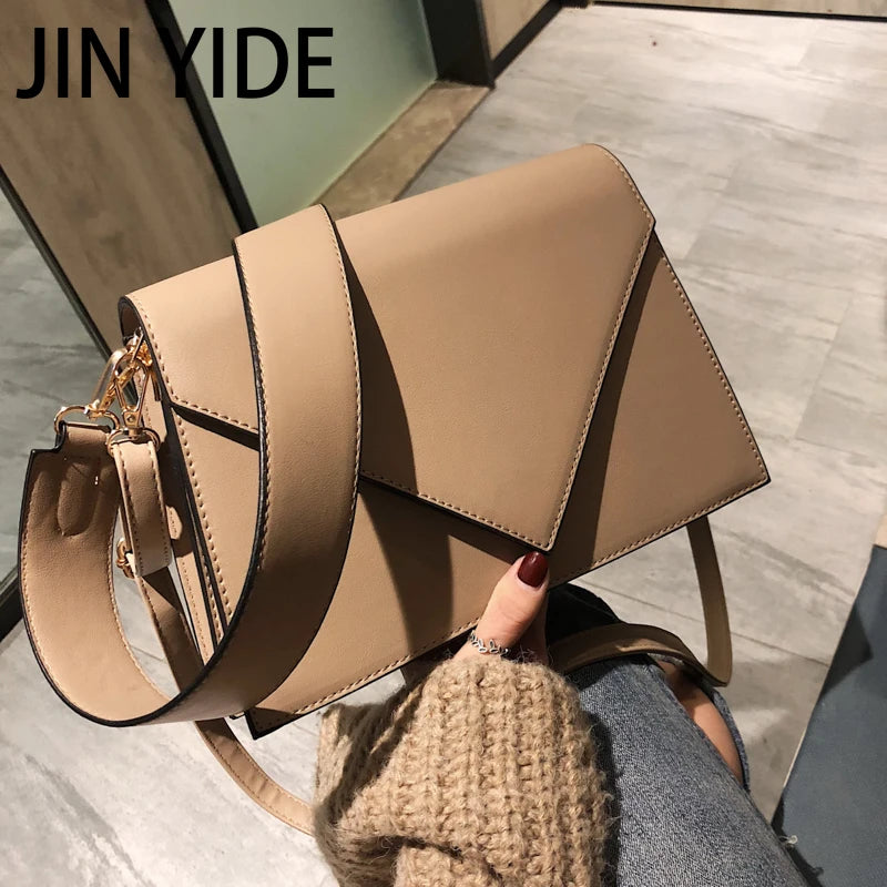 Women Crossbody Bag PU Leather Travel Shoulder Messenger Bag