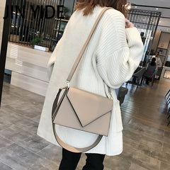 Women Crossbody Bag PU Leather Travel Shoulder Messenger Bag