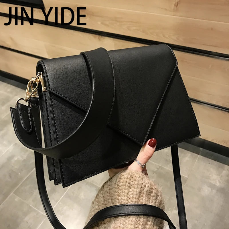 Women Crossbody Bag PU Leather Travel Shoulder Messenger Bag