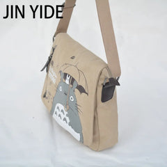 Totoro Crossbody Bag Women Messenger Bags Canvas Shoulder Bag
