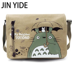 Totoro Crossbody Bag Women Messenger Bags Canvas Shoulder Bag