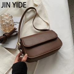 Flap Crossbody Sling Bag Women Leather Handbags Small Shoulder Side Bags