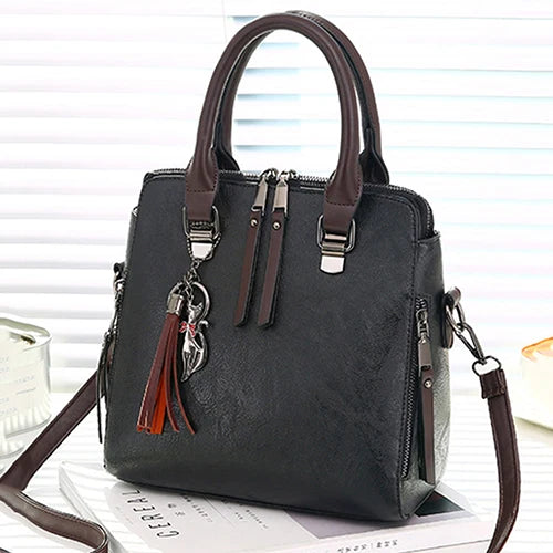 Tassel Crossbody Shoulder Bag Boston Hand Bags