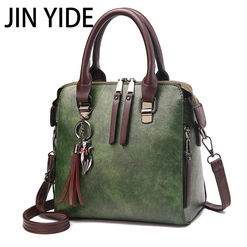 Tassel Crossbody Shoulder Bag Boston Hand Bags