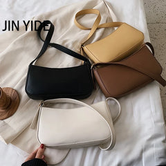 Small PU Leather Shoulder Bag Women Summer Handbag Female Travel Tote