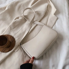 Small PU Leather Shoulder Bag Women Summer Handbag Female Travel Tote