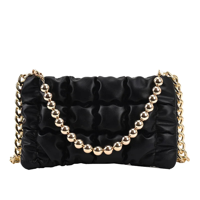 Small Clutch PU Leather Crossbody Bag Green