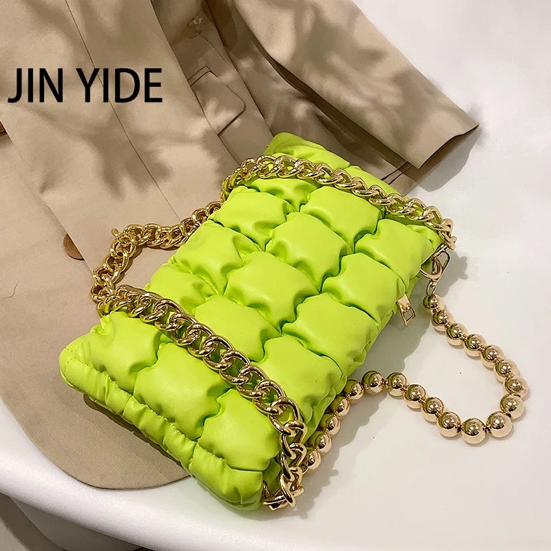 Small Clutch PU Leather Crossbody Bag Green