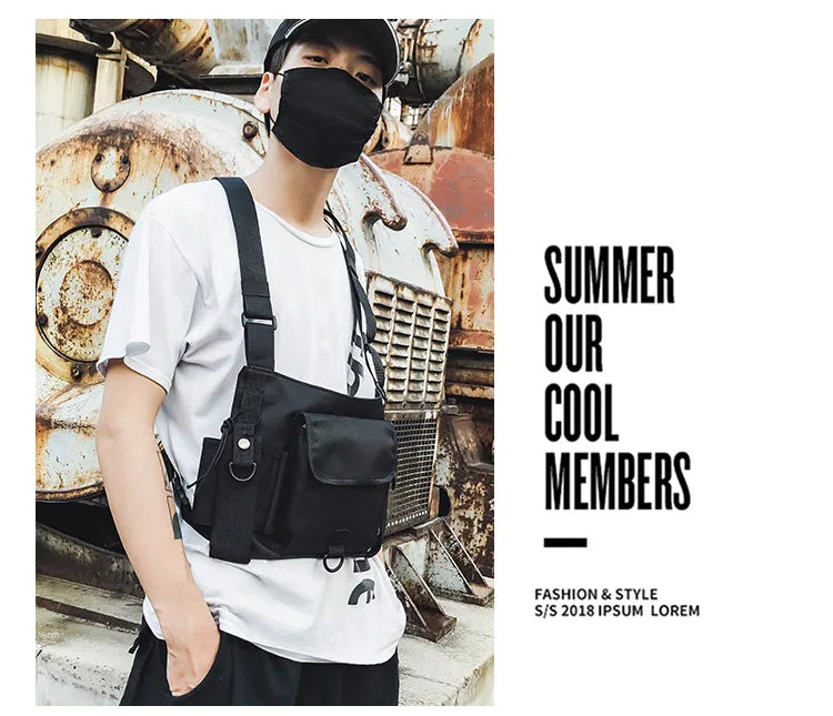 Men's and Women's Tactical Chest Bags