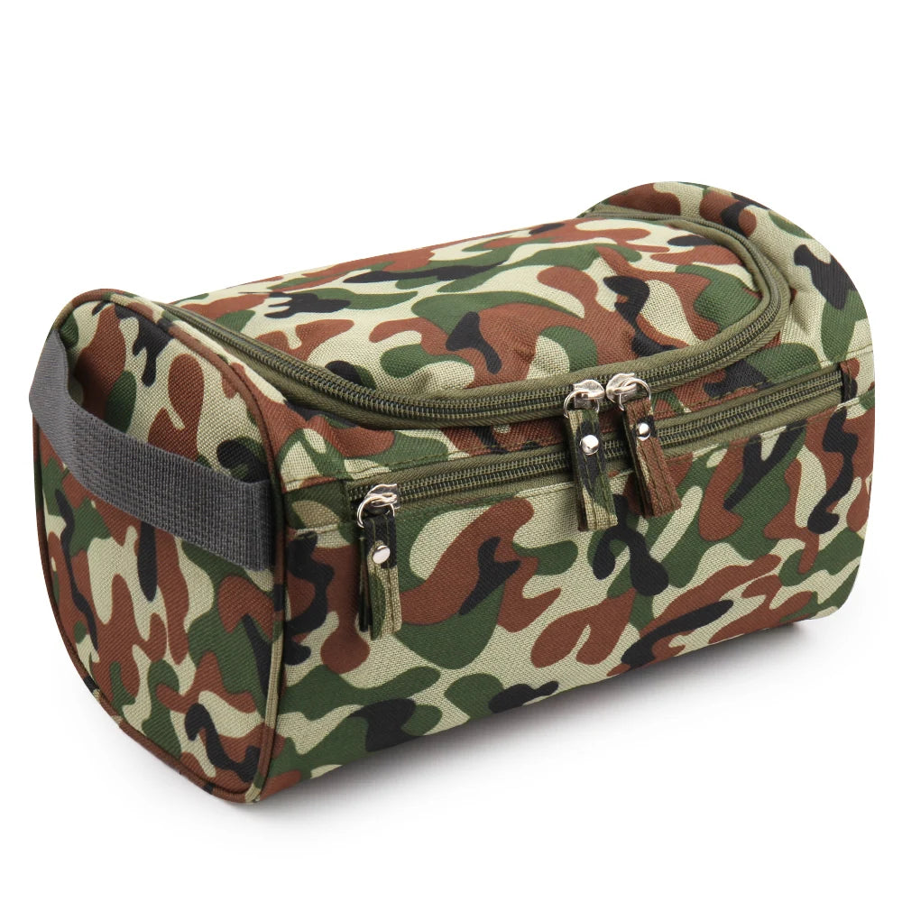 Large Waterproof Makeup Bag Nylon Travel Cosmetic Bag Organizer Case
