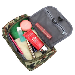 Large Waterproof Makeup Bag Nylon Travel Cosmetic Bag Organizer Case