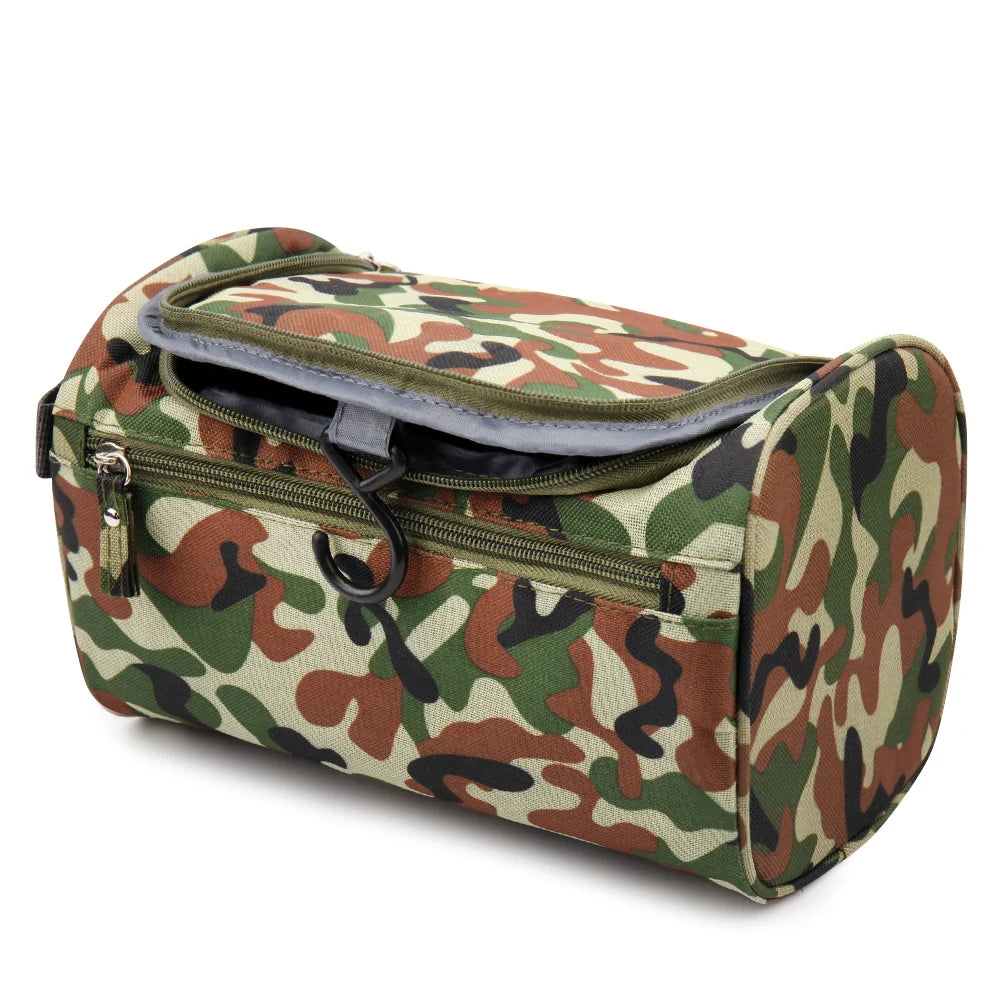 Large Waterproof Makeup Bag Nylon Travel Cosmetic Bag Organizer Case