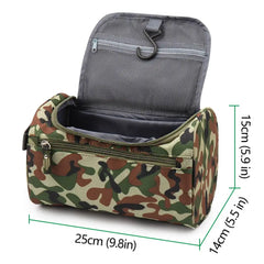 Large Waterproof Makeup Bag Nylon Travel Cosmetic Bag Organizer Case