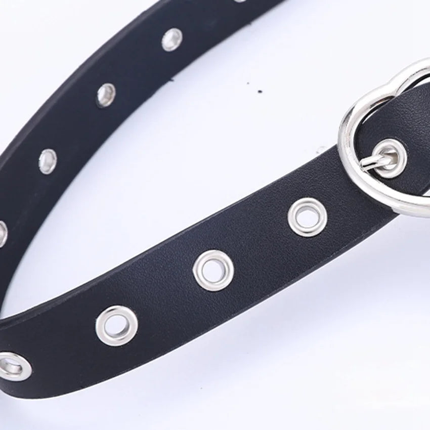 JNKET Rivet Belt Bag Women's Waist Packs PU Leather Waist Bag Punk Bum Bag