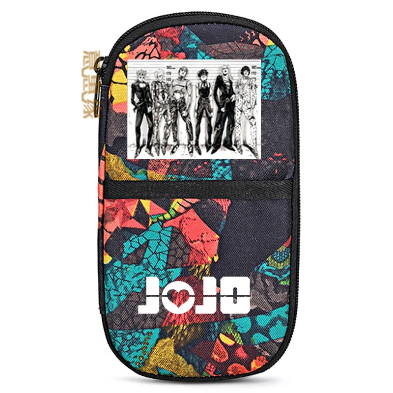 JOJO's Bizarre Adventure Canvas Pen Pencil Case