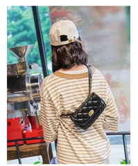 JOYHO Women Waist Bag Fanny Pack Plaid Belt Bags