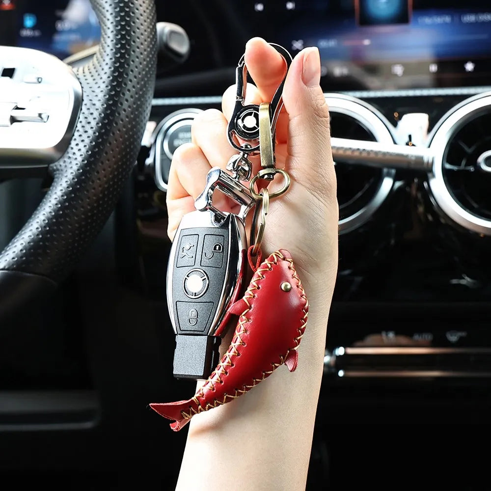 Dolphin Metal Key Ring Holder for Men Women Boys Girls