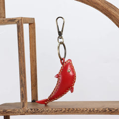 Dolphin Metal Key Ring Holder for Men Women Boys Girls