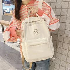 Women Backpack School Bag Female Business Travel Bookbag Girl Waterproof