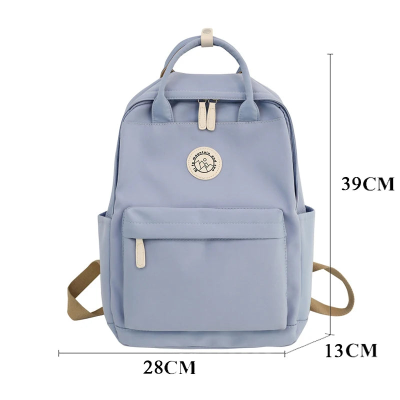 Women Backpack School Bag Female Business Travel Bookbag Girl Waterproof