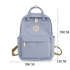 Women Backpack School Bag Female Business Travel Bookbag Girl Waterproof