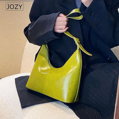 Summer Hobo Bag PU Leather Casual Tote Ladies Shoulder Bags