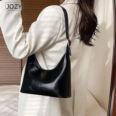 Summer Hobo Bag PU Leather Casual Tote Ladies Shoulder Bags