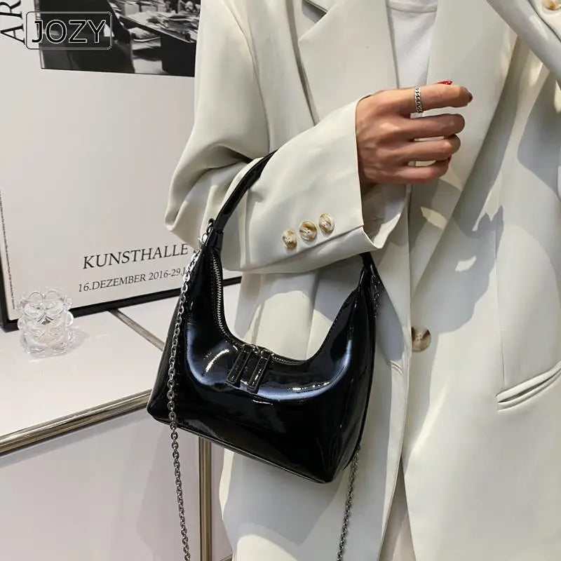 Summer Hobo Bag Handbag PU Leather Ladies Underarm Shoulder Bags