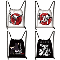 Martial Arts Backpack for Teens Storage Bag Women Travel Shoes Holder