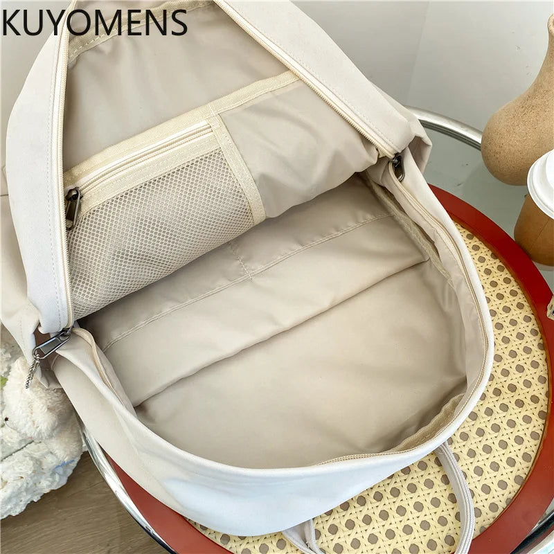 JULYCCINO Multifunction Double Zipper Women Backpack Teenager Girls Laptop Backp