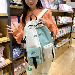 Candy Student Backpack Waterproof School Bag Travel Backpack