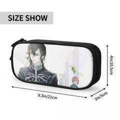 Jack Jeanne Pen Box Student Anime Zipper Pen Bag