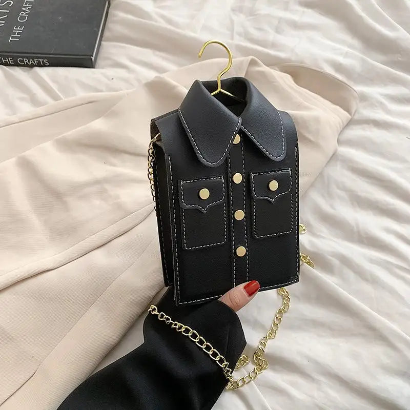 Retro Crossbody Bag for Women - Chain Shoulder Bag