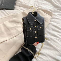 Retro Crossbody Bag for Women - Chain Shoulder Bag