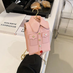 Retro Crossbody Bag for Women - Chain Shoulder Bag