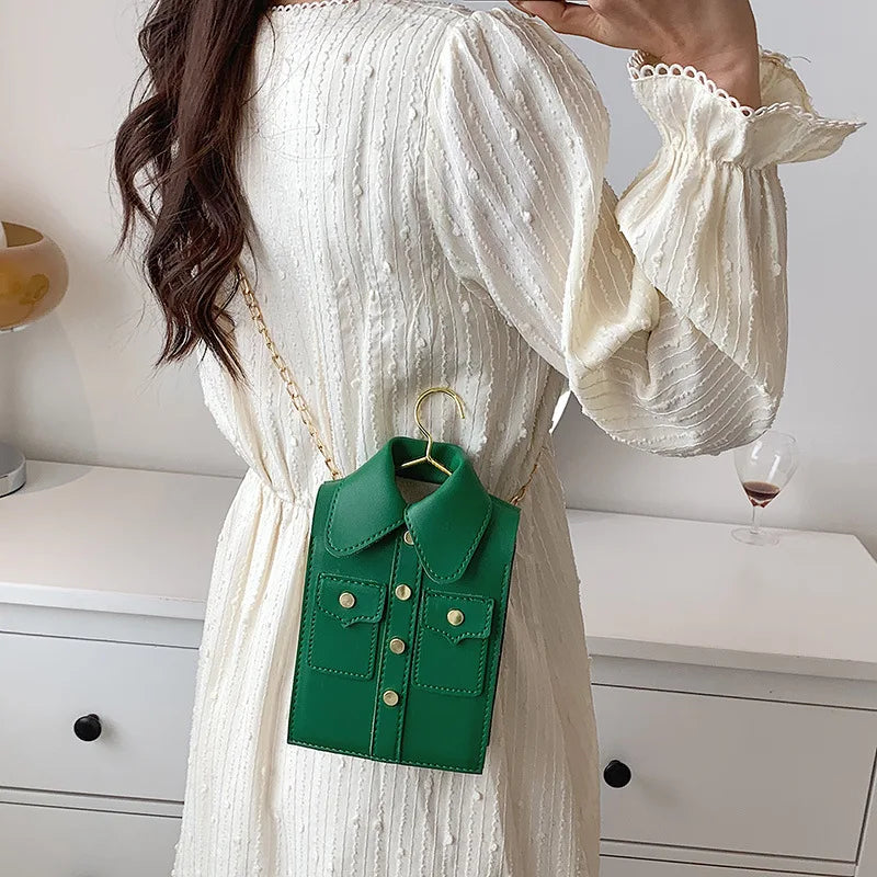 Retro Crossbody Bag for Women - Chain Shoulder Bag