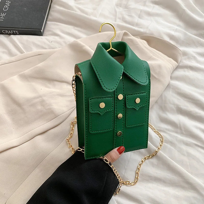 Retro Crossbody Bag for Women - Chain Shoulder Bag