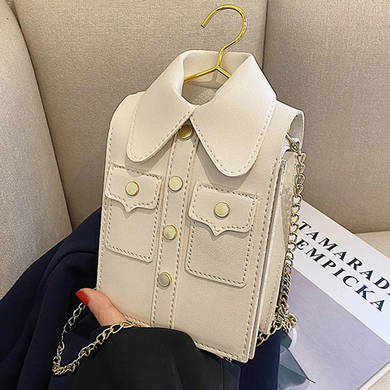 Retro Crossbody Bag for Women - Chain Shoulder Bag