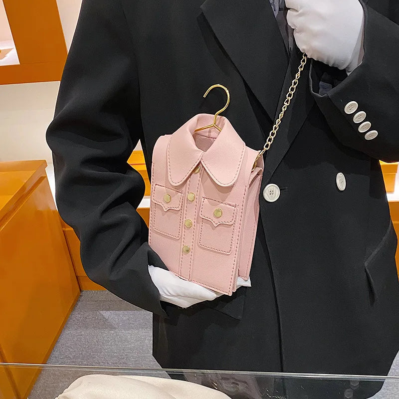 Retro Crossbody Bag for Women - Chain Shoulder Bag