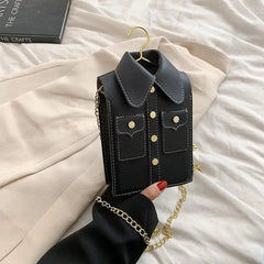Retro Crossbody Bag for Women - Chain Shoulder Bag