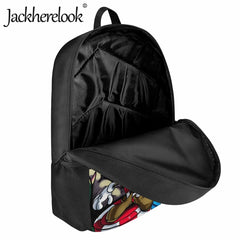 Game Cuphead Cartoon Print Children's School Bags