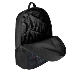 Gothic Skull Floral Backpack for Kids